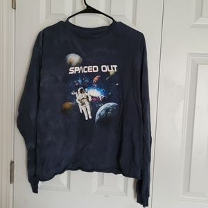 Graphic Galaxy Space Astronaut Long Sleeves